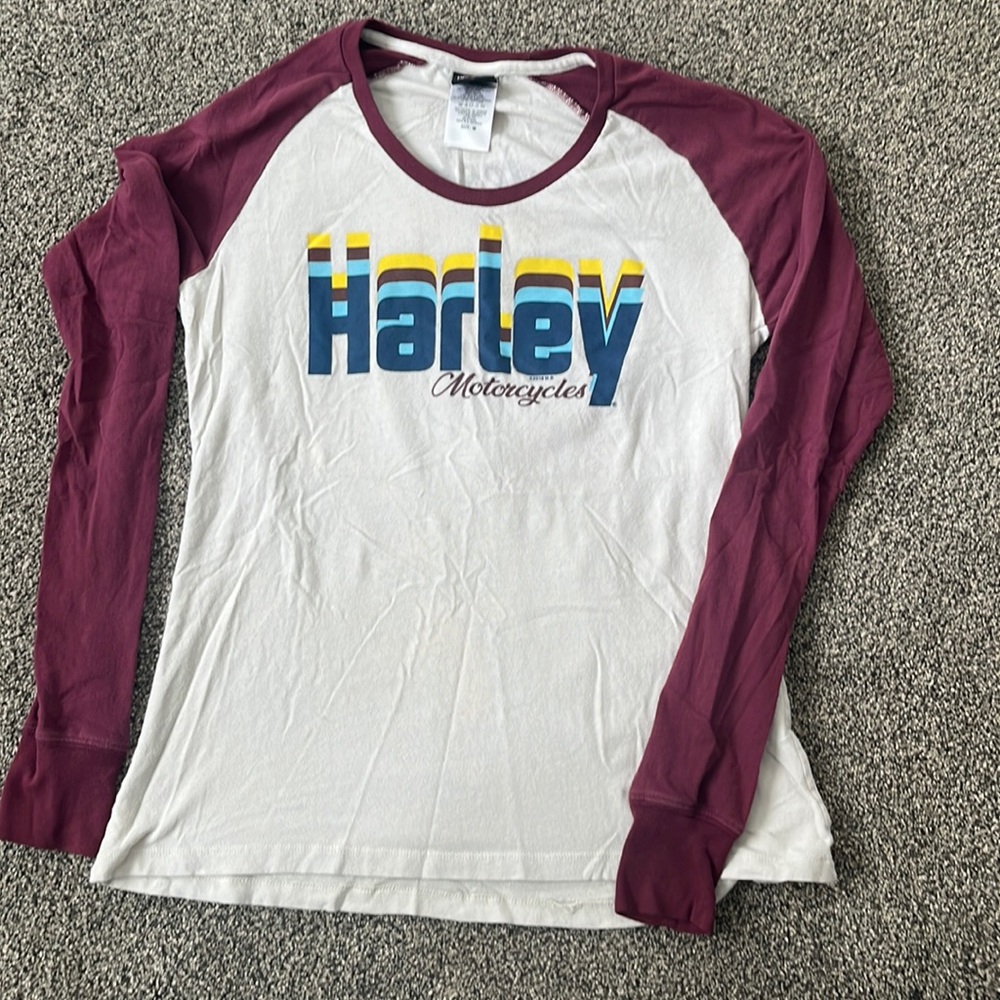 Harley Davidson LS Baseball Tee